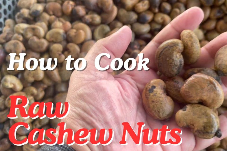 How to roast cashew nuts