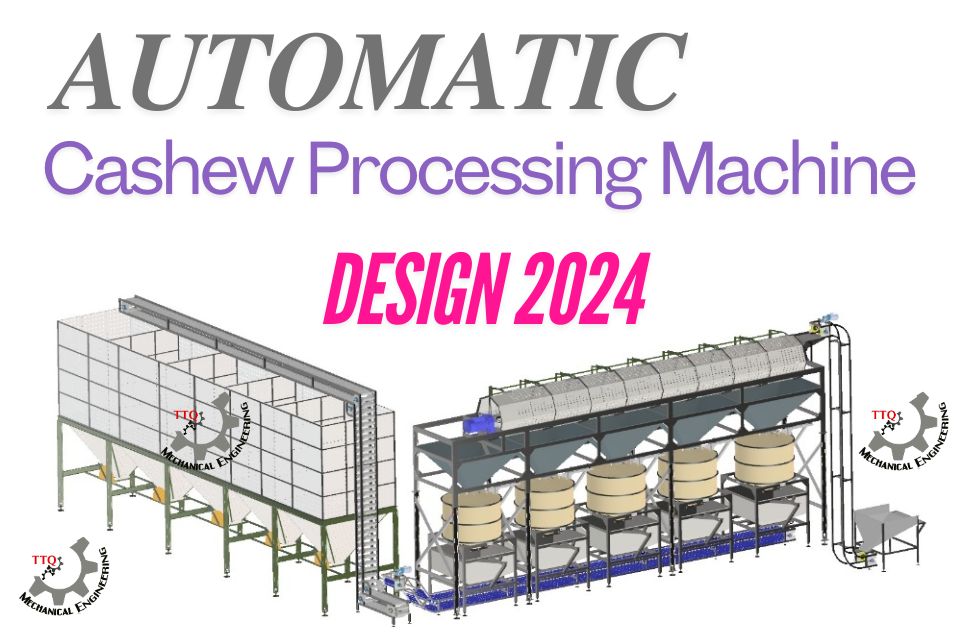 Cashew Processing machine new design