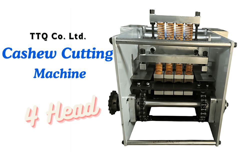 cashew nut cutting machine 4 head